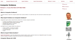 Desktop Screenshot of computerevidence.co.uk