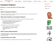 Tablet Screenshot of computerevidence.co.uk